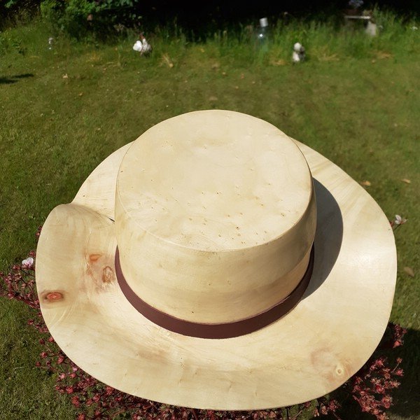 Hut aus Ahorn, D=37  cm, H=11cm=  cm