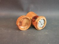 Muskatmühle aus Apfel mit Cocobolo